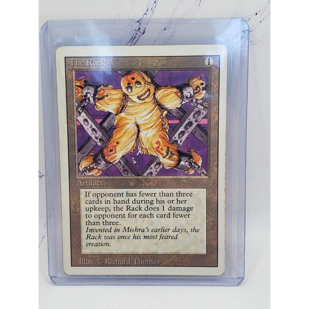 Magic the Gathering Revised Edition The Rack
